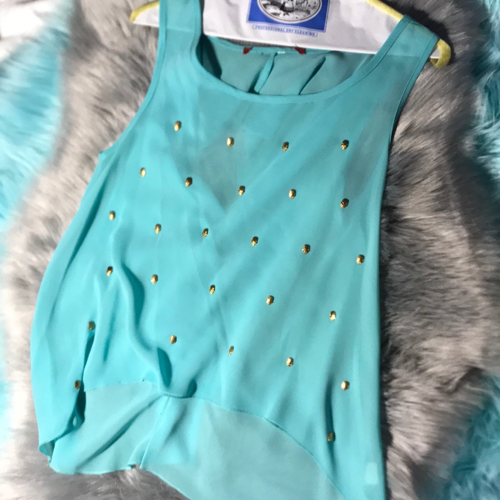 Akira size Small green skull tank